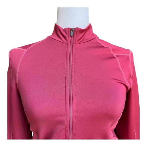 Novara for REI Womens XS Pink Cycling Full Zip Jacket Bike Athletic Racing - Picture 2 of 9